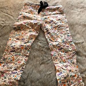 Victoria’s Secret pink pajama pants
